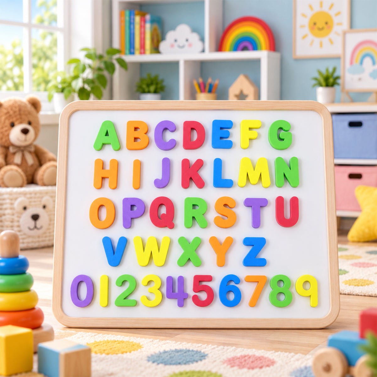 Alphabet and number magnets for learning activities - Alphabet-&-Number-Magnets-03