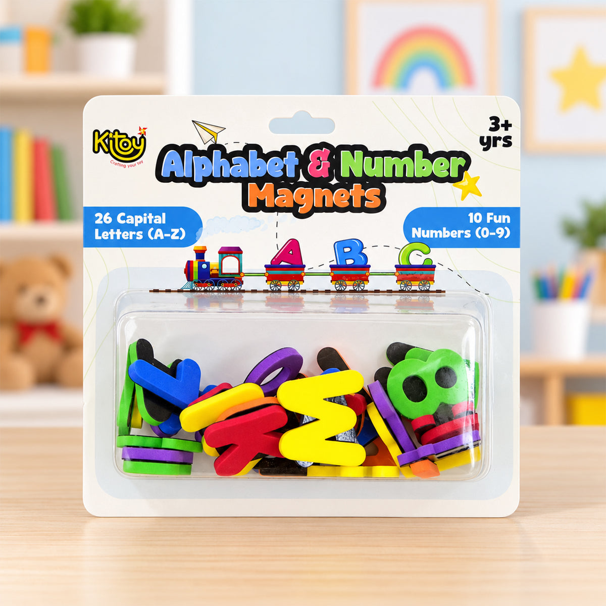 Alphabet and number magnet set details - Alphabet-&-Number-Magnets-08