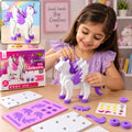 3D EVA Unicorn Assembly Craft Puzzle Kit with Stickers for Creative Kids Crafts