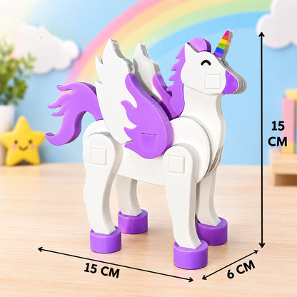 Unicorn puzzle model dimension reference