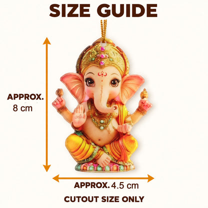 Ganpati cutout dimension reference