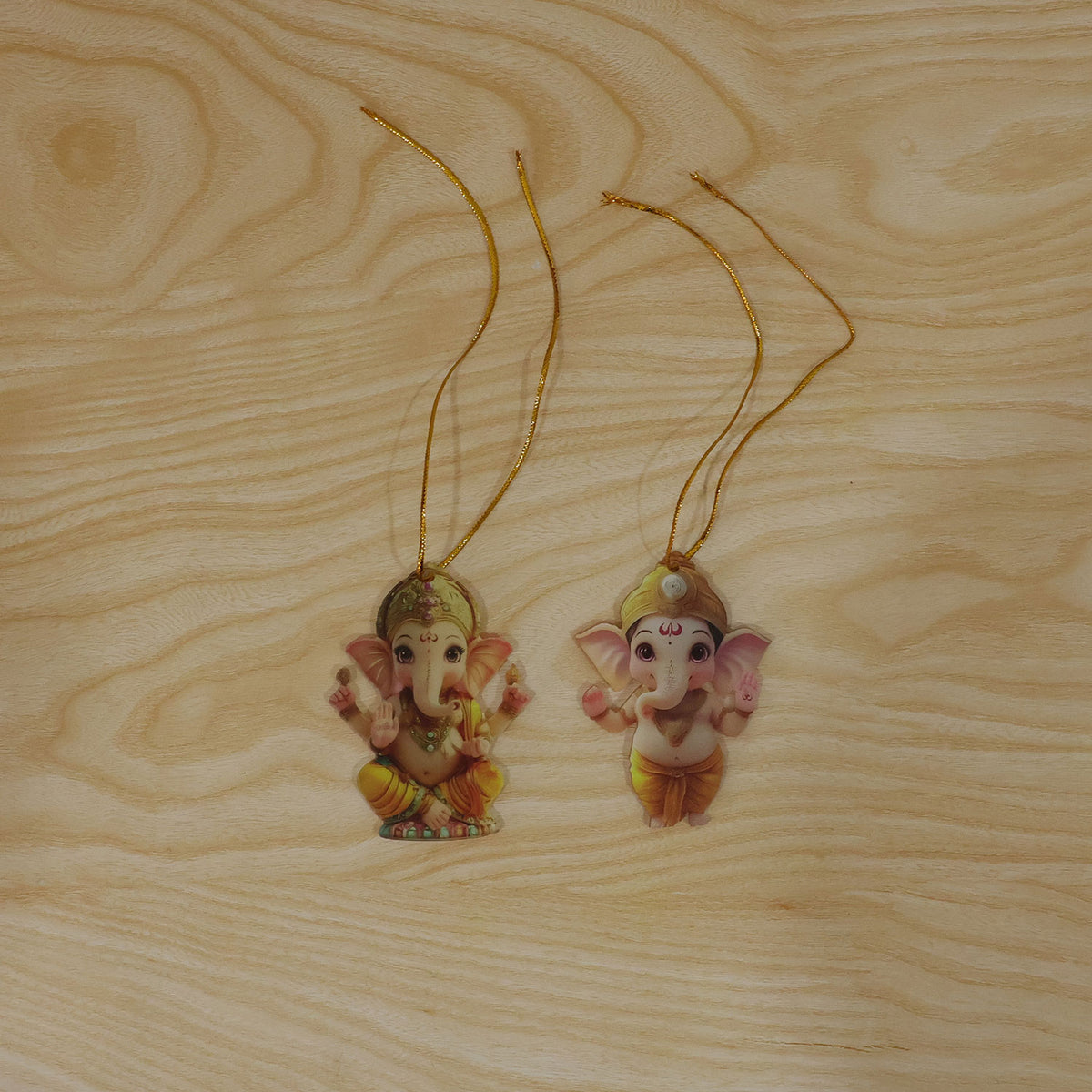 Actual assorted Ganpati hanging decorations