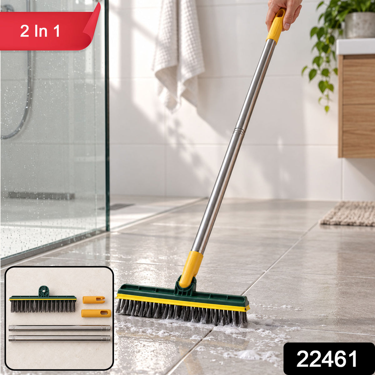 Two-in-one cleaning brush product 22461