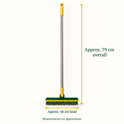 Cleaning brush dimension reference