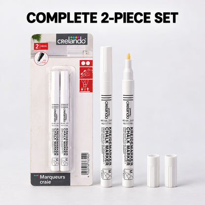 Two chalk markers with card packaging