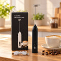 USB Rechargeable Handheld Milk Frother with Detachable Whisk & Cable (1 Pc)