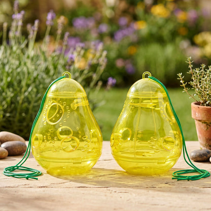 Plastic hanging wasp catcher view 4