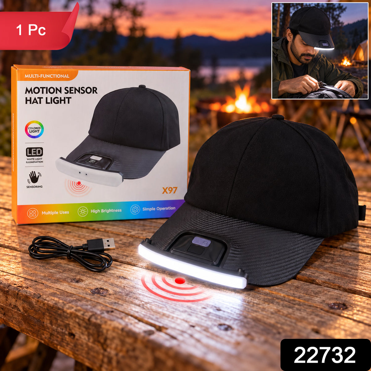 Motion Sensor Hat Light