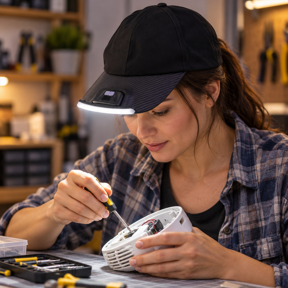 USB Rechargeable Camping Hat