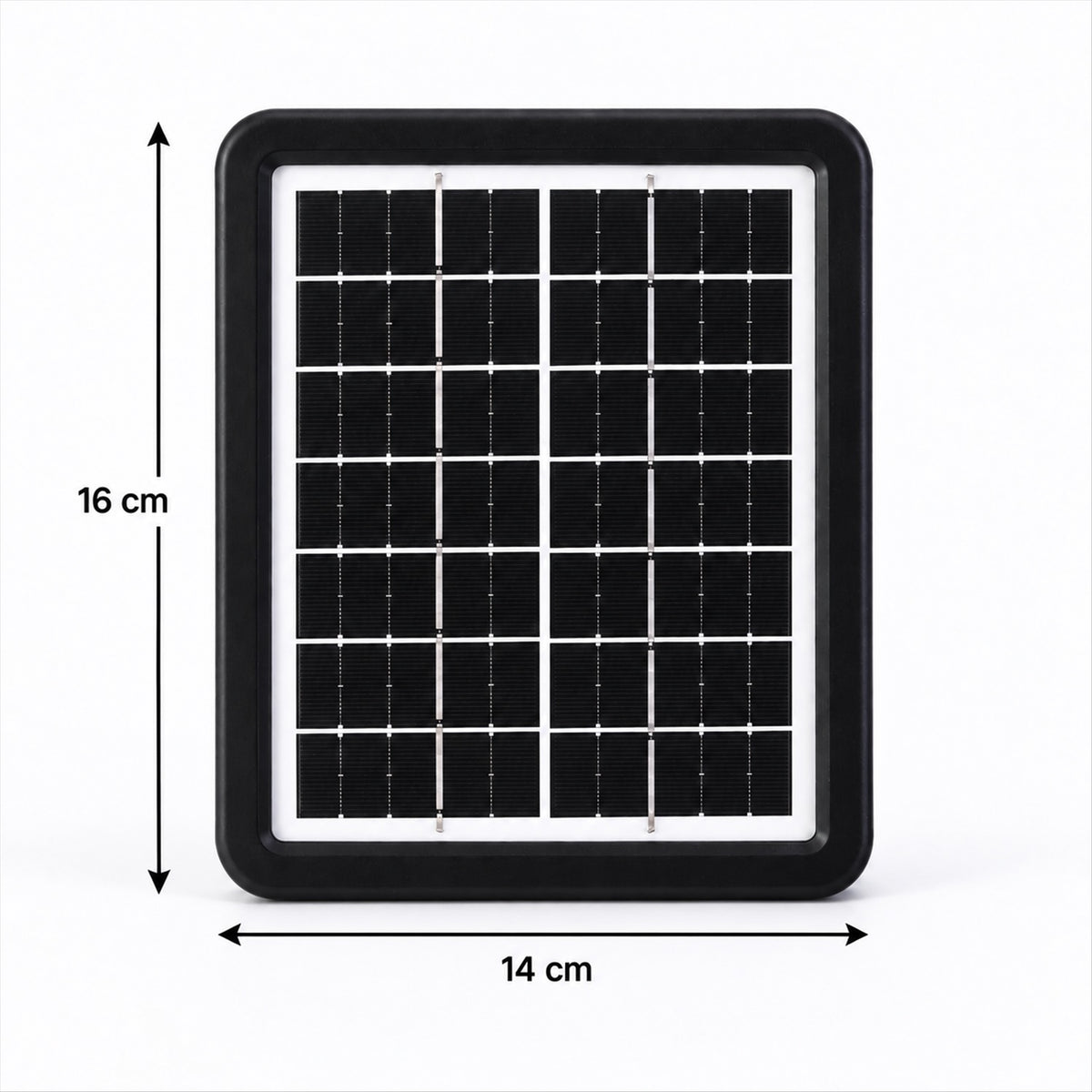 Solar water fountain pump kit with panel and interchangeable nozzles 6