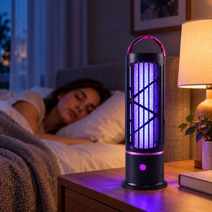 Electric mosquito killer lamp with carry handle 1