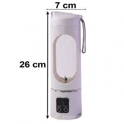Portable juicing cup blender size reference