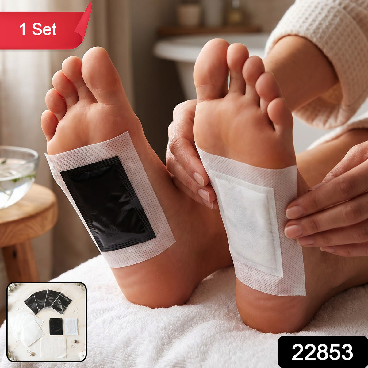 22853 Kinoki herbal cleansing foot pads