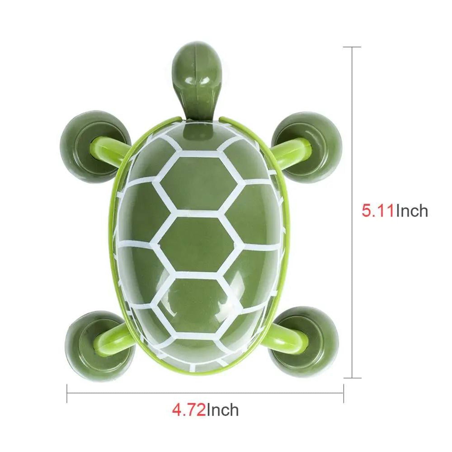 Turtle body massager size reference