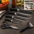 Stainless Steel Knife Set – 6-Piece Kitchen Tools | Quickslice