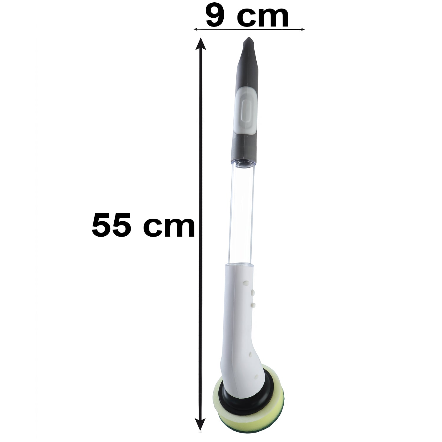Long handle cleaning brush size 55 cm by 9 cm