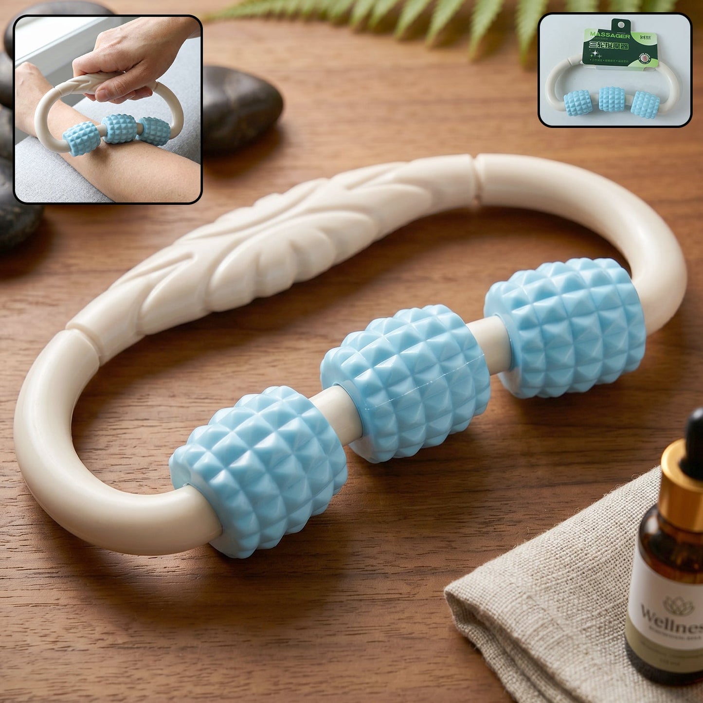 22882 handheld roller body massager product