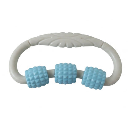 22882 handheld roller body massager white background