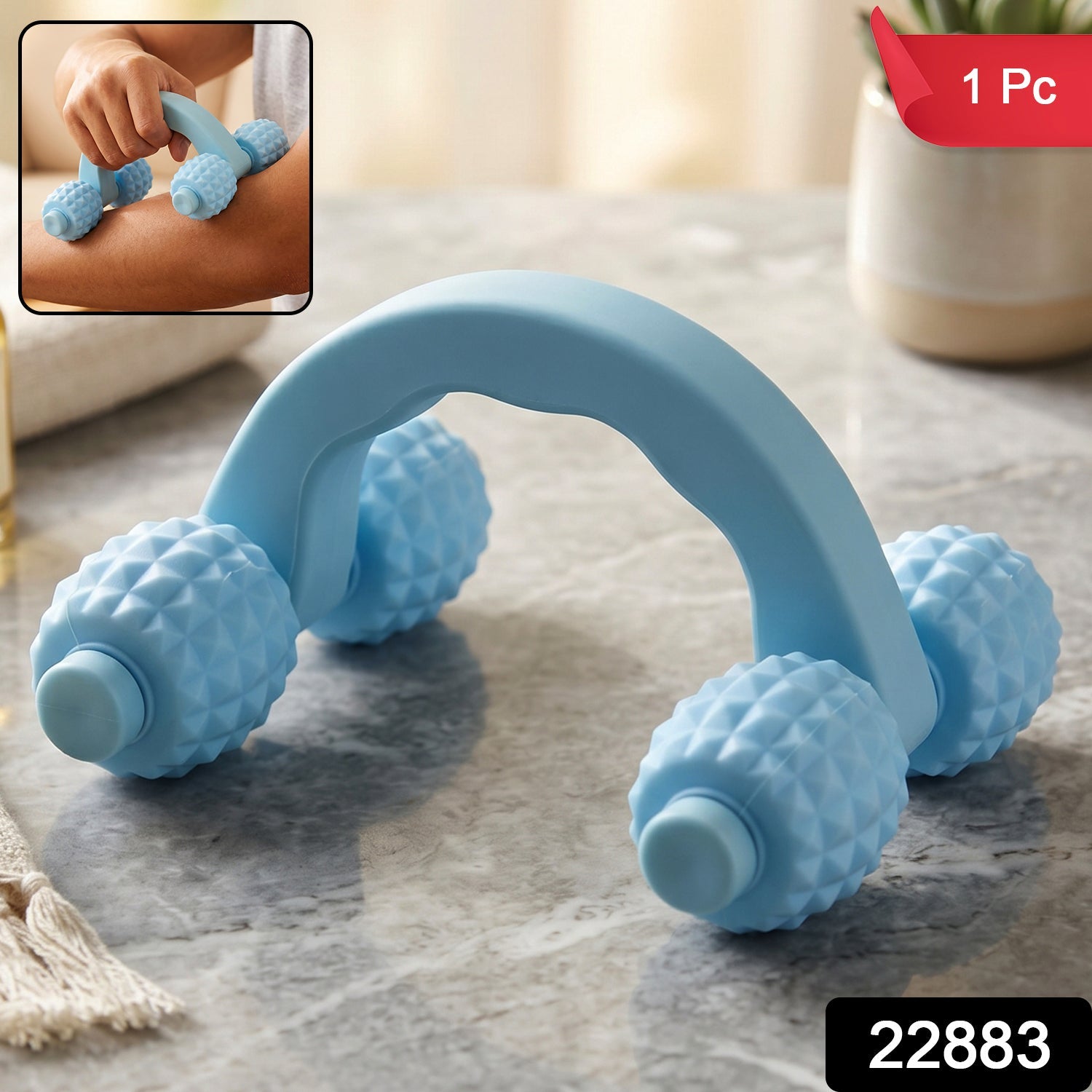 22883 handheld roller body massager sku
