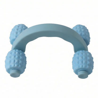 22883 handheld roller body massager white background