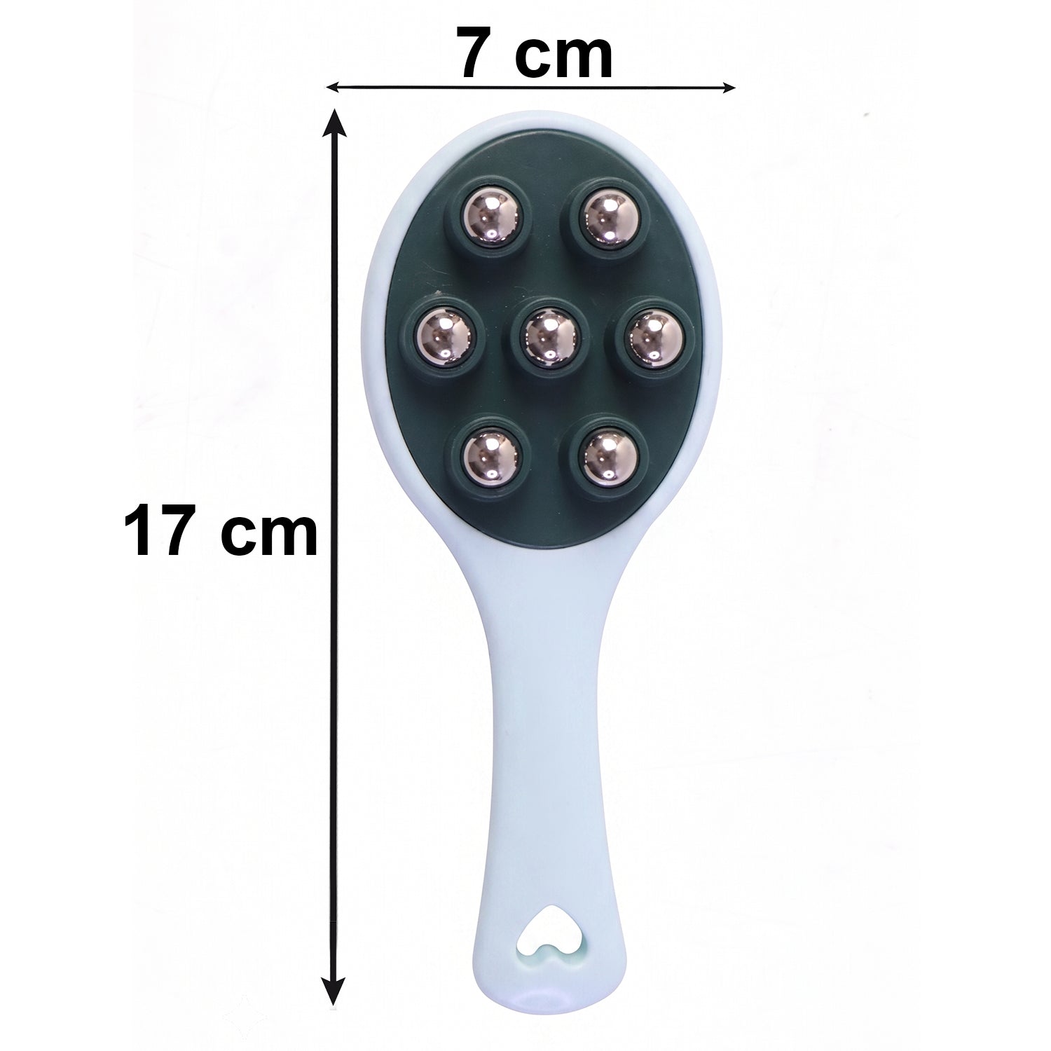 22886 handheld roller ball massager size