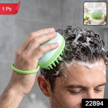 Silicone scalp massage shampoo brush - image 2