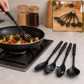 Non-stick Spoon Set – Heat-Resistant Utensils (6 Pc) | Velvet Wipe