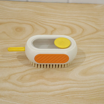Plastic cleaning brush live product photo