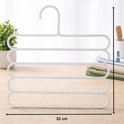 Large 5 in 1 plastic multipurpose hanger dimensions