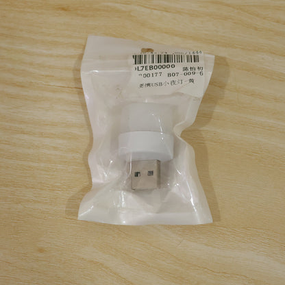 Mini USB LED light bulb live product photo