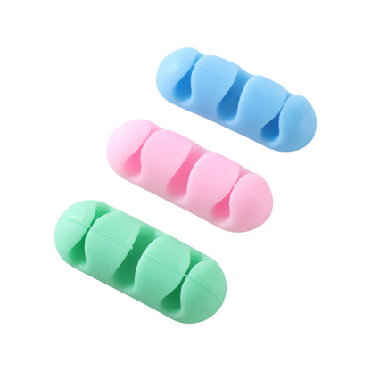 Silicone cable organizer holder with multiple cord slots - image 5