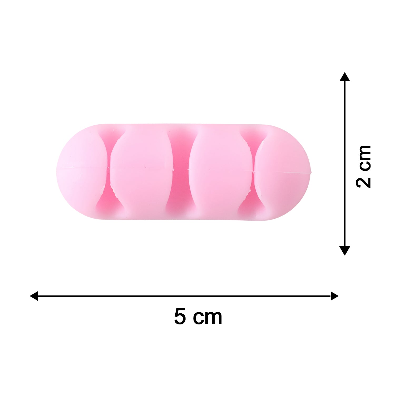Silicone cable organizer holder with multiple cord slots - image 6