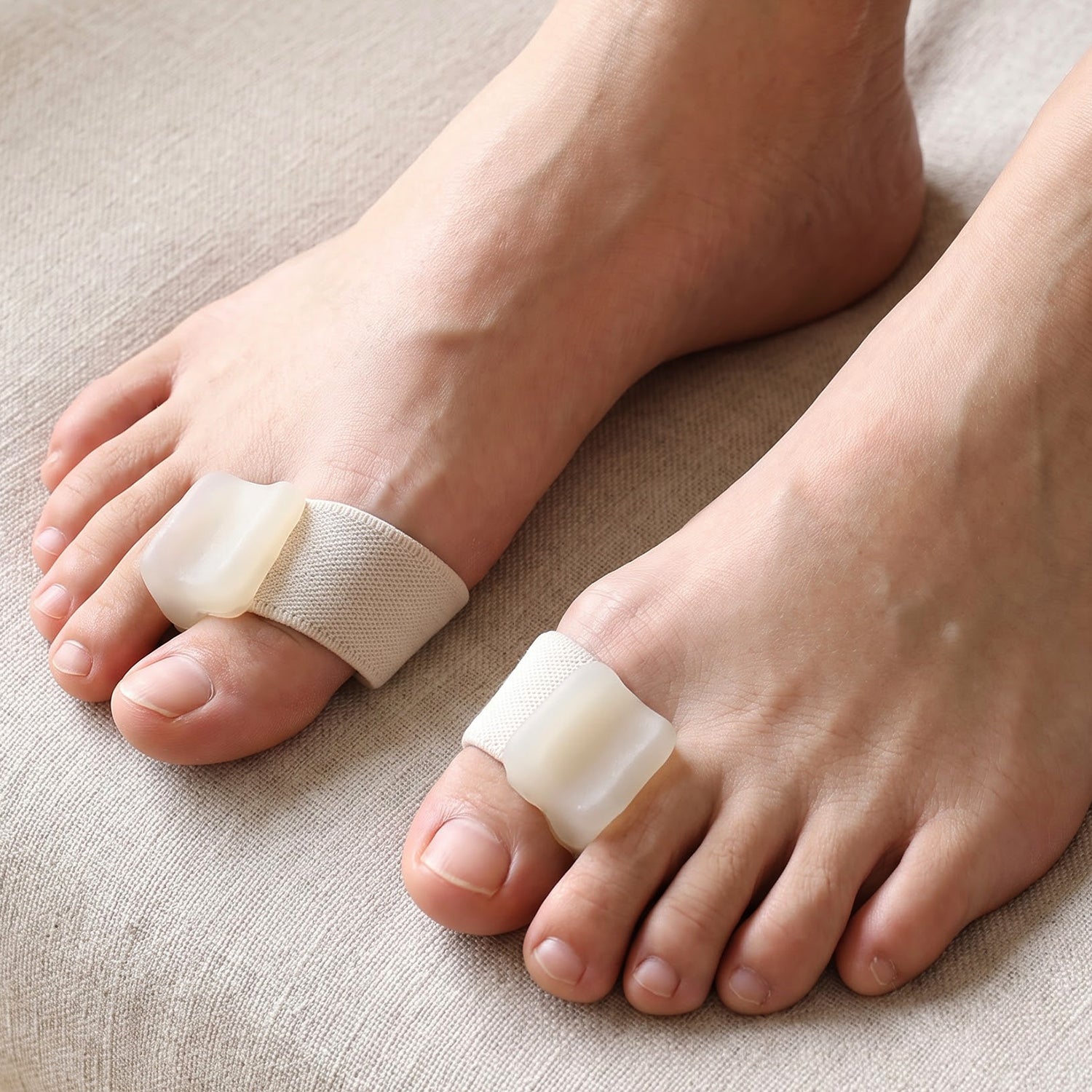 Toe support brace comfortable wearable design