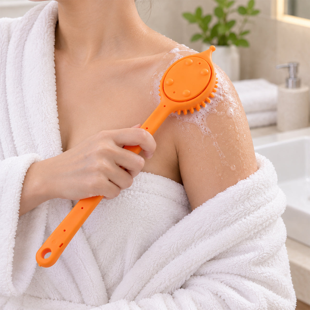 Long Handle Body Scrubber for Shoulder