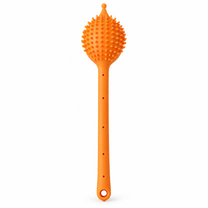 Silicone Back Scrubber on White Background