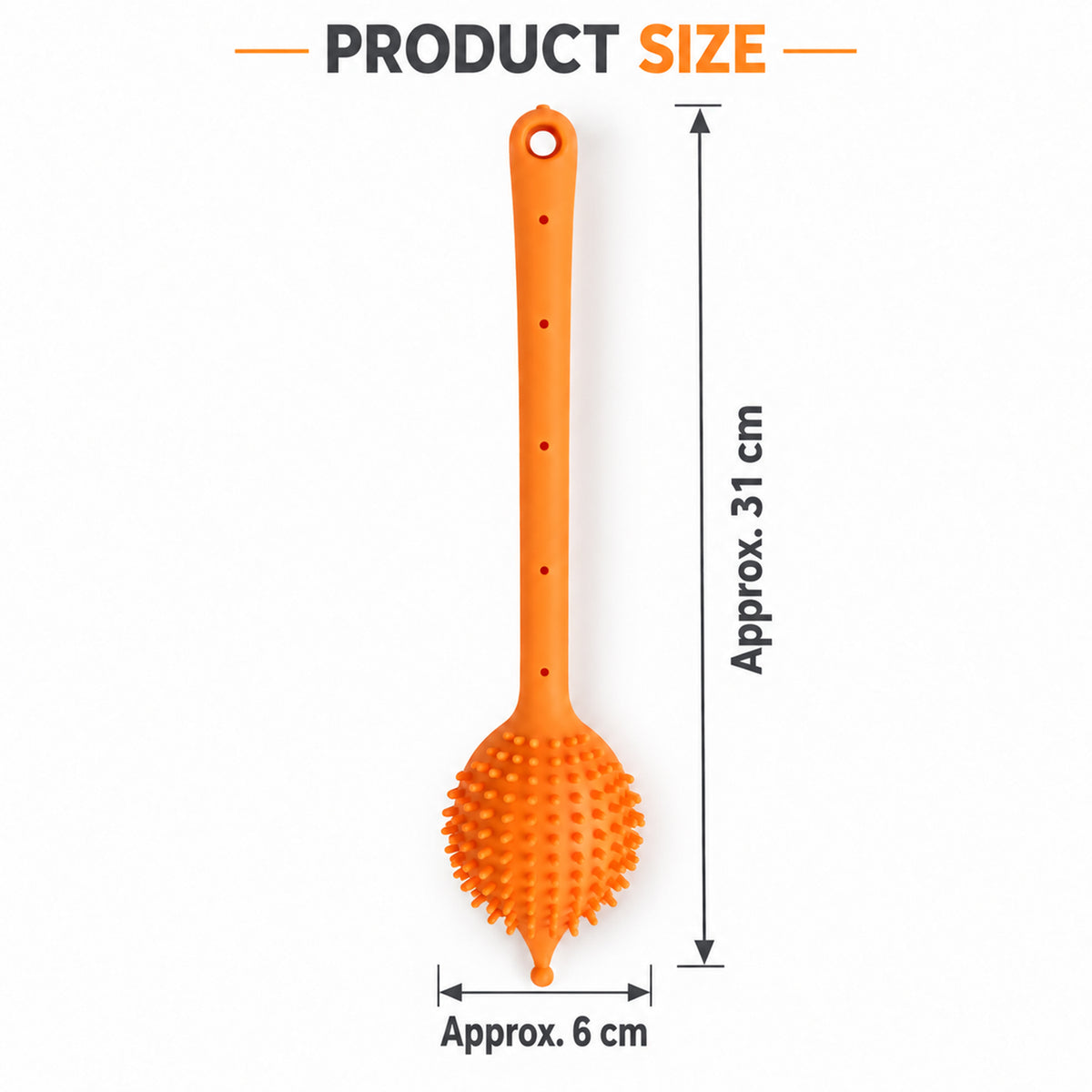 Back Scrubber Dimensions 31 x 6 Cm