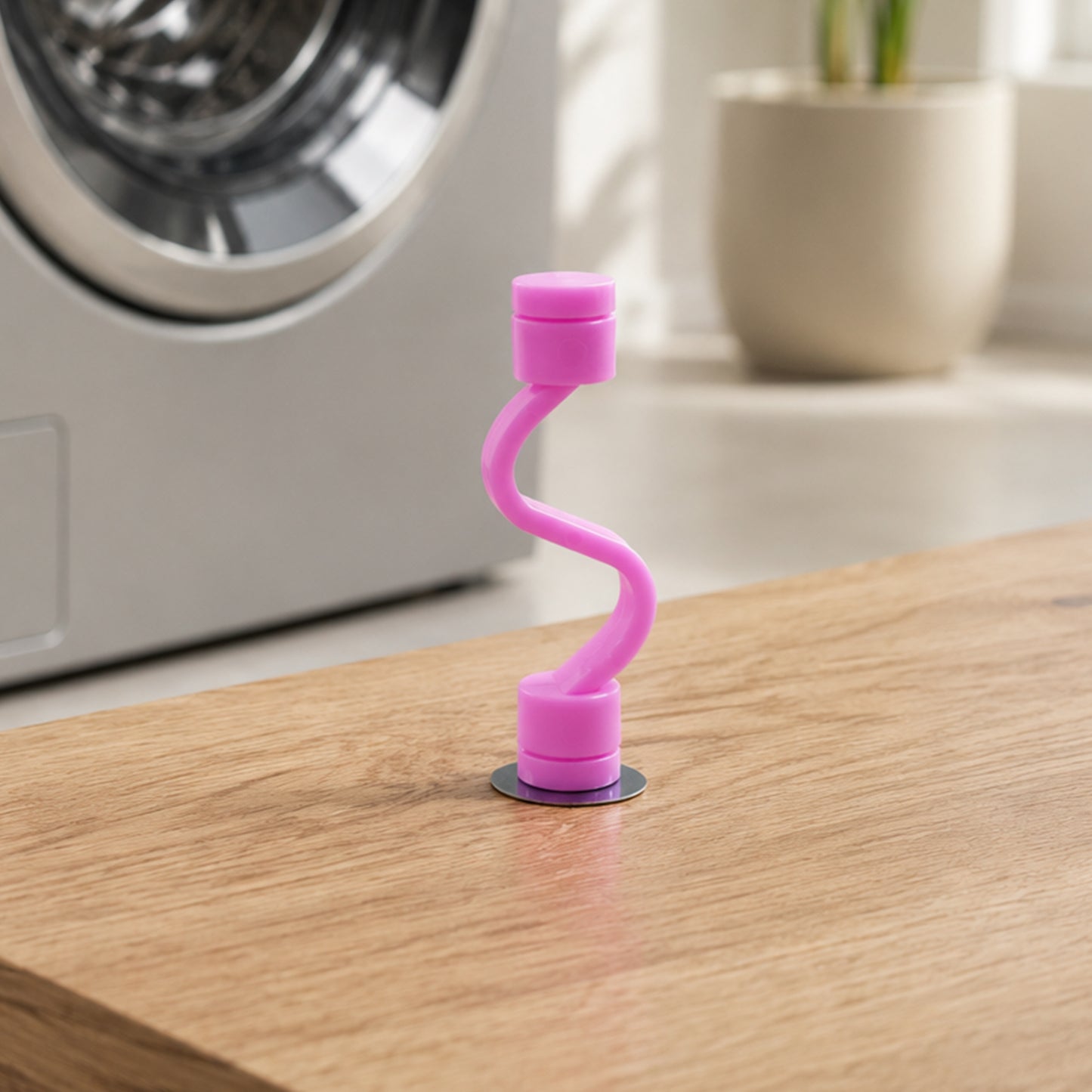 magnetic washing machine door prop laundry use