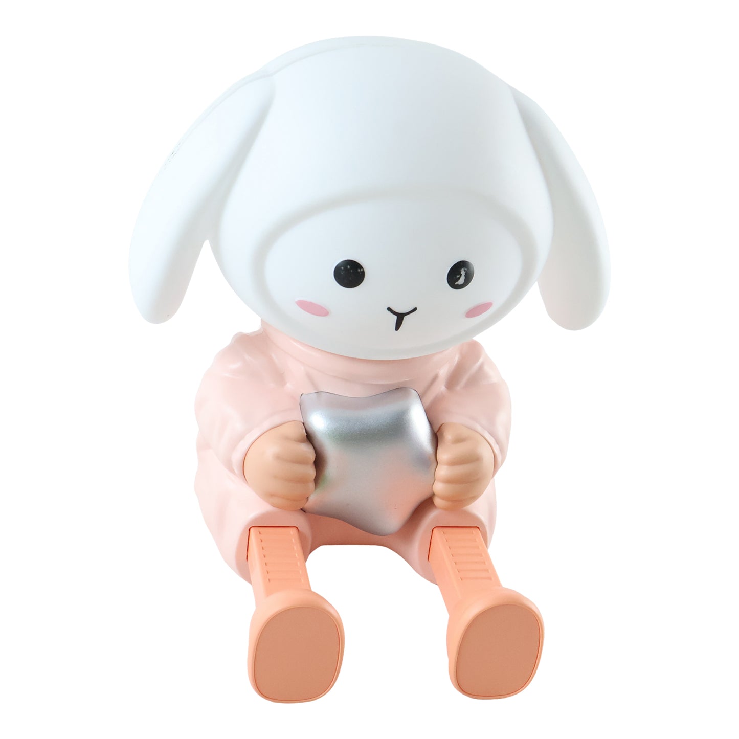 Rabbit LED Night Light with Mobile Phone Stand for Bedroom and Study Table (1 Pc) - image 5