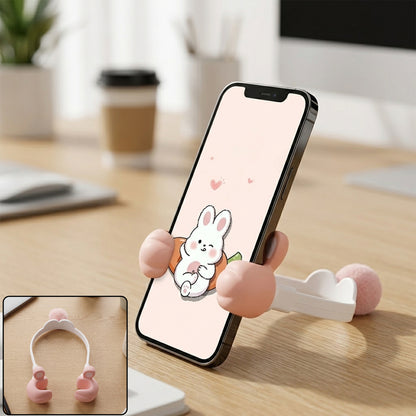 Flexible bunny phone holder - image 1