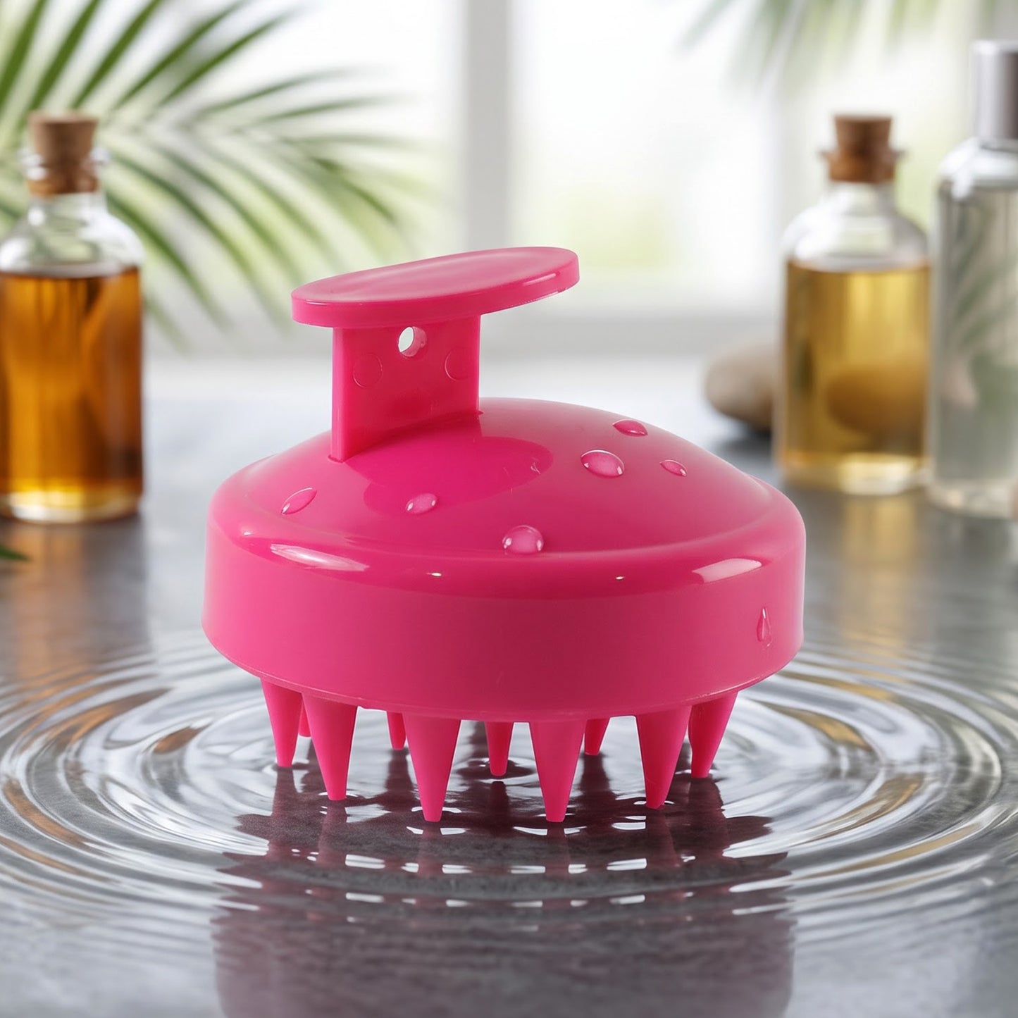 Scalp scrubber bathroom product view
