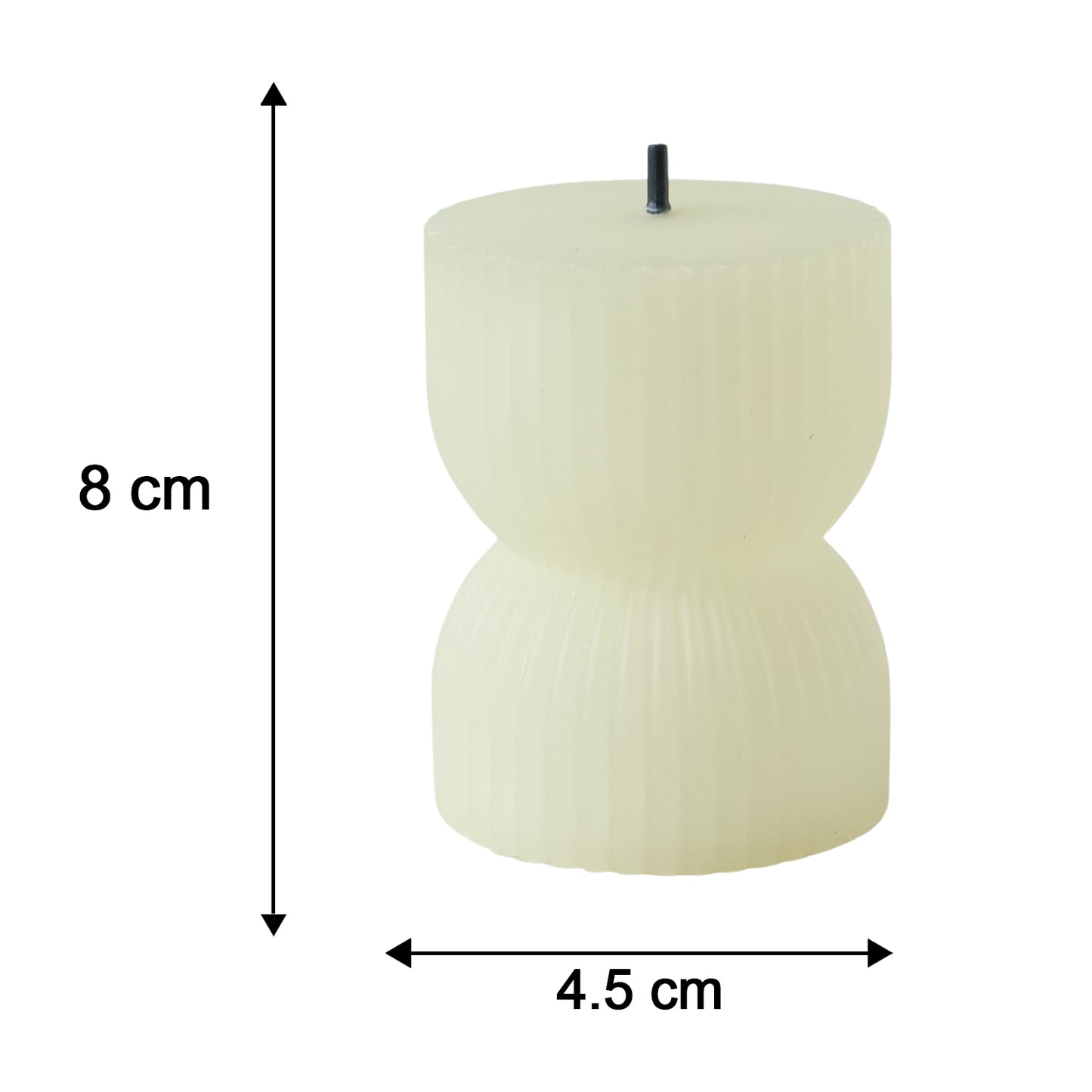 LED tealight candle size 8 x 4.5 cm