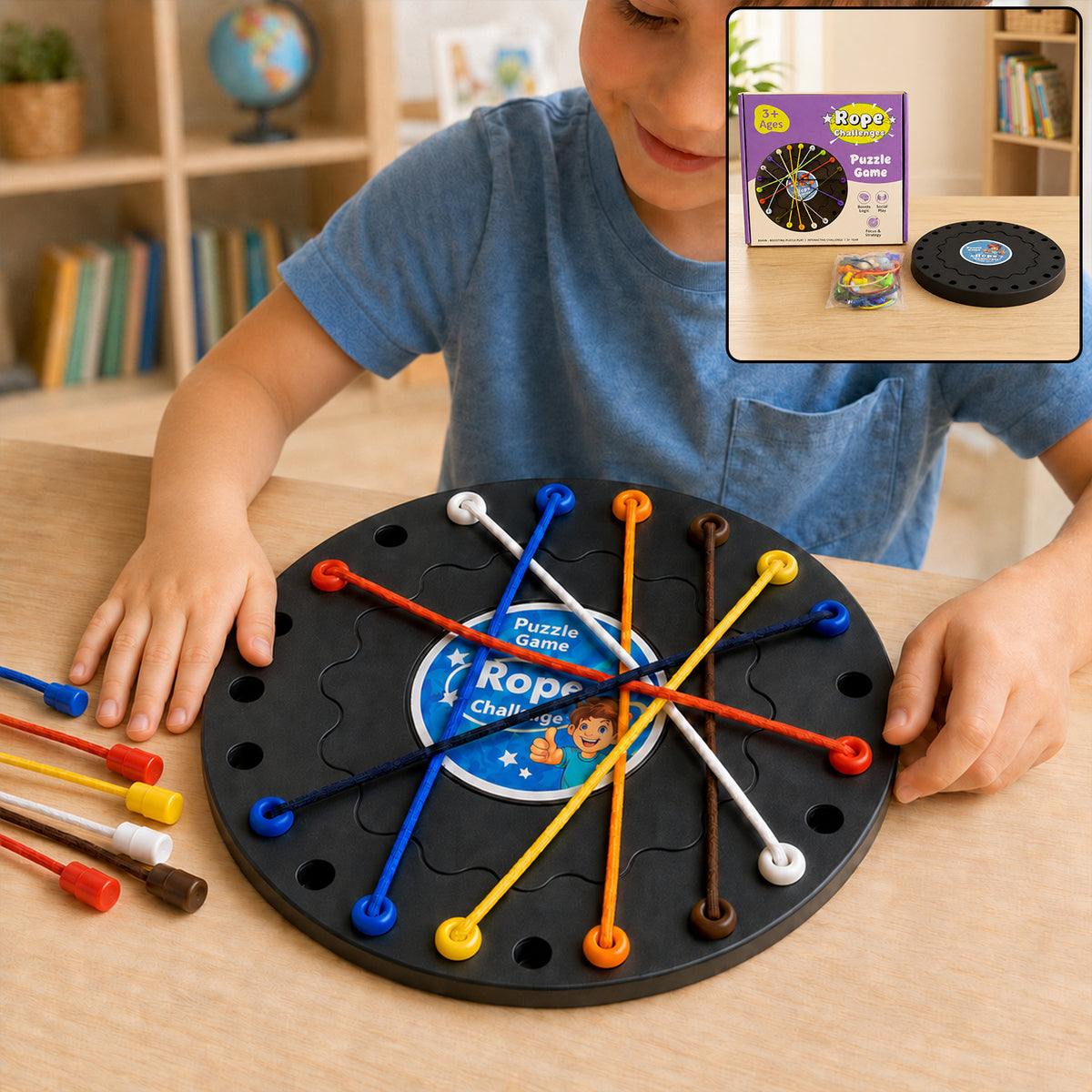Rope challenge puzzle game image 1