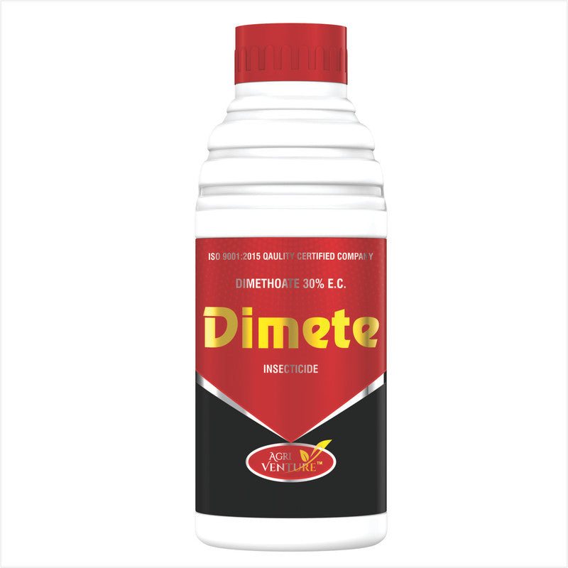 Dimethoate 30% EC product label showing chemical details and usage instructions
