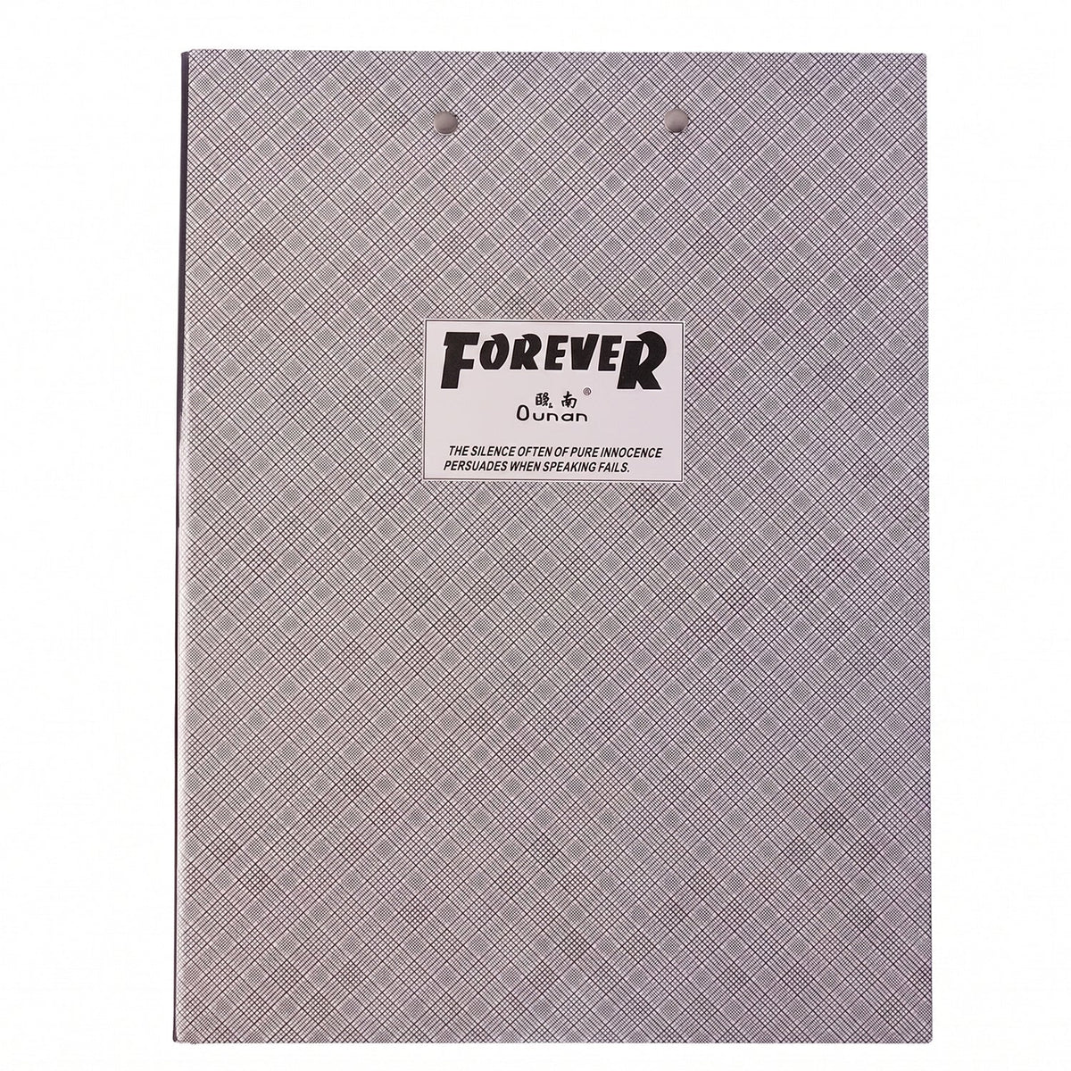 White background image of the A4 spring file folder showing its slim design