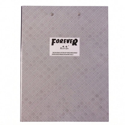 White background image of the A4 spring file folder showing its slim design