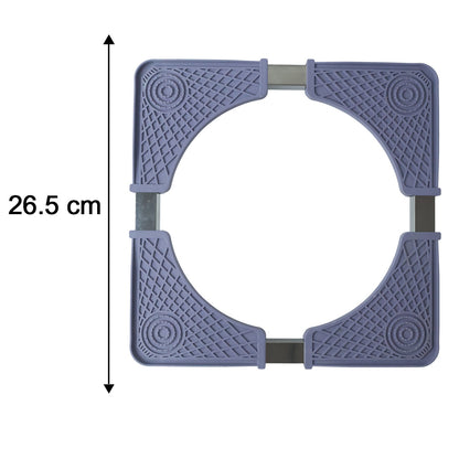 Washing Machine Stand with Wheels Adjustable Movable Base for Fridge (1 Pc)