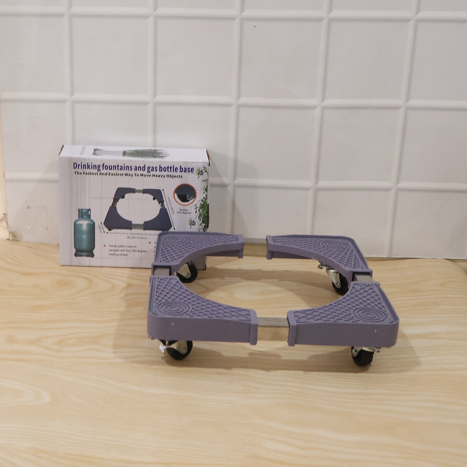 Washing Machine Stand with Wheels Adjustable Movable Base for Fridge (1 Pc)