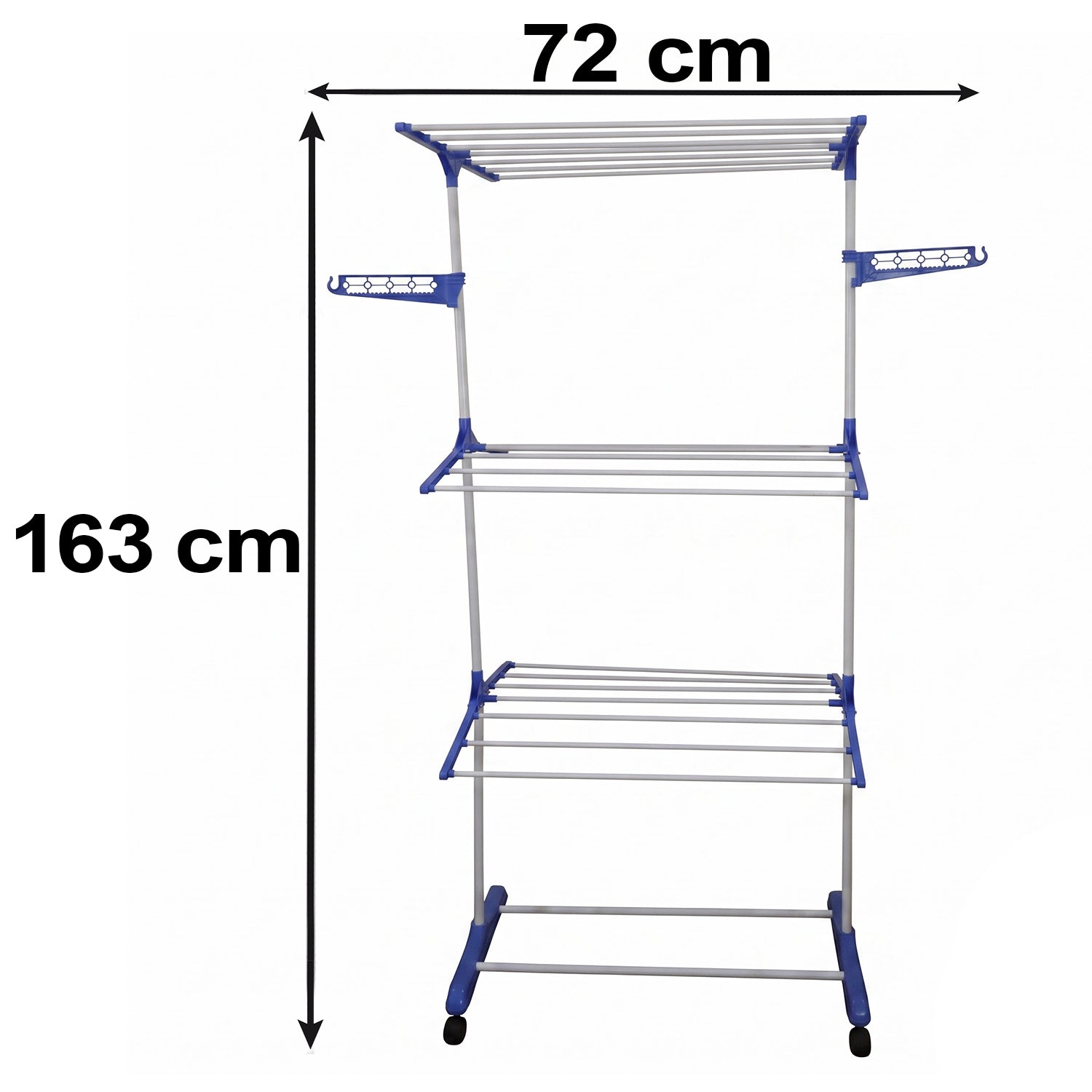 Clothes drying stand size 72 x 163 cm