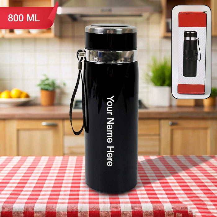 Customize Double Stainless Steel Wall Flask Vacuum Insulated Water Bottle (800 ML)