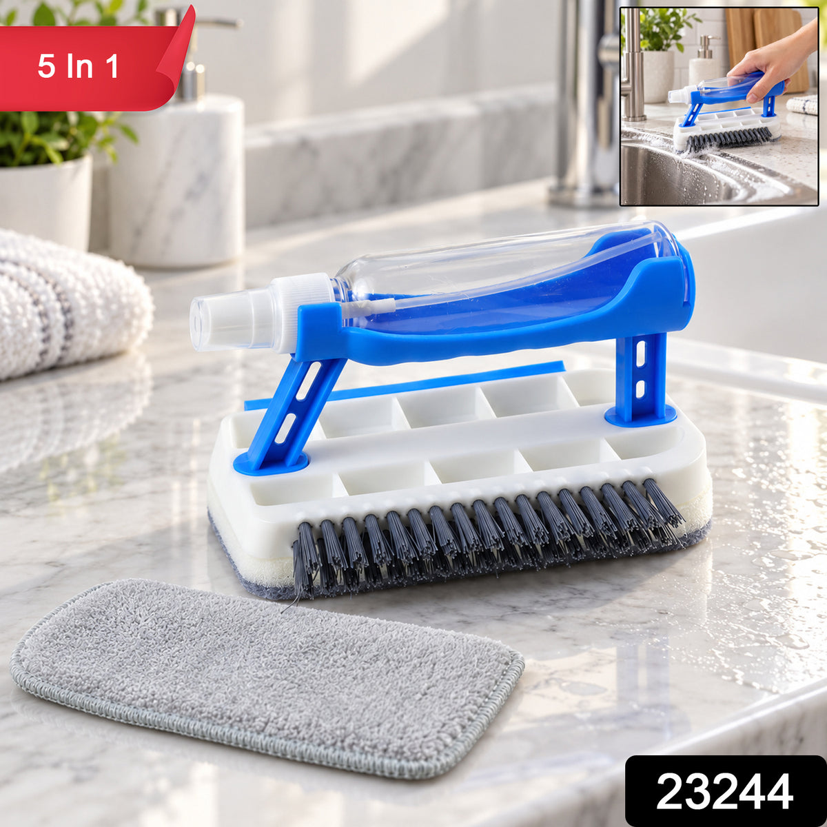 Cleaning brush set pack